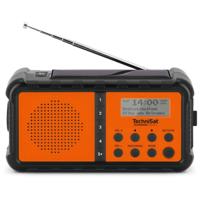 TechniSatTechniradio Solar 2 Noodradio DAB radio Oranje
