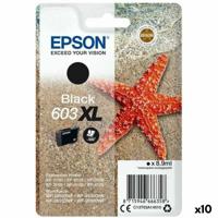 Originele inktcartridge Epson 603 XL Zwart (10 Stuks)