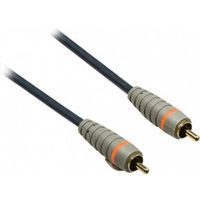 Bandridge BAL4800 audio kabel 0,5 m RCA Zwart, Grijs - thumbnail