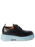 Off-White derbies en cuir à semelle Sponge - Noir