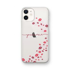 Kusjes: iPhone 12 mini Transparant Hoesje