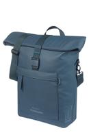 BASIL Tas brooklyn enkel blauw | mik hooks | 17l