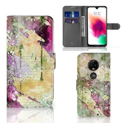 Hoesje Motorola Moto G7 | G7 Plus Letter Painting Hoesje Motorola Moto G7 | G7 Plus Letter Painting