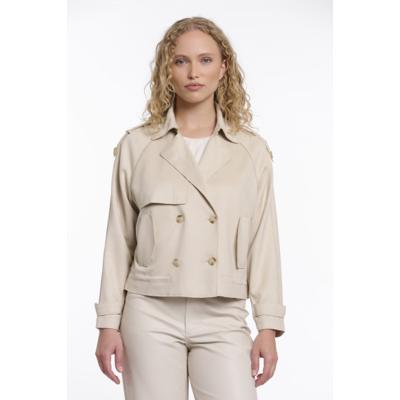 Rino & Pelle - Wit | unisex | Jas | Wit | 42 | regular | Kamst mode