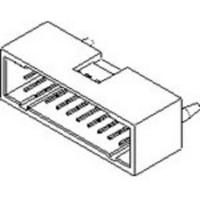 Molex 15477616 Male header, inbouw (standaard) Totaal aantal polen: 16 Rastermaat: 2.54 mm Inhoud: 1 stuk(s) Tube