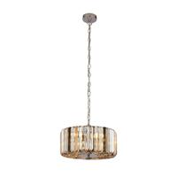 Searchlight HanglampChapeau 35cm chroom met kristalglas - 82101-3CC