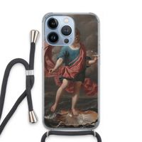 Soap Bubbles: iPhone 13 Pro Transparant Hoesje met koord