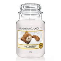 Yankee Candle - Soft Blanket geurkaars - Large Jar - Tot 150 branduren