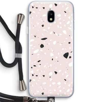 Terrazzo N°20: Samsung Galaxy J3 (2017) Transparant Hoesje met koord