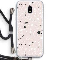 Terrazzo N°20: Samsung Galaxy J3 (2017) Transparant Hoesje met koord