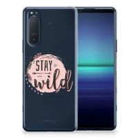 Sony Xperia 5II Telefoonhoesje met Naam Boho Stay Wild