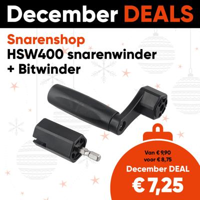 Snarenshop HSW400 Snarenwinder met Bitwinder voor Gitaar