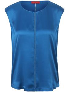 Mouwloze blouse Van Laura Biagiotti Roma blauw