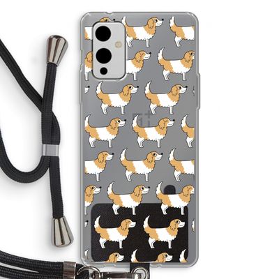 Doggy: OnePlus 9 Transparant Hoesje met koord
