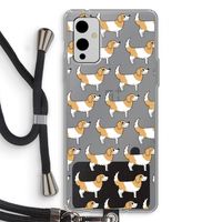 Doggy: OnePlus 9 Transparant Hoesje met koord