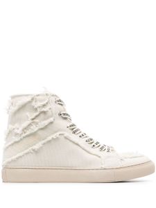 Zadig&Voltaire baskets montantes Flash - Tons neutres