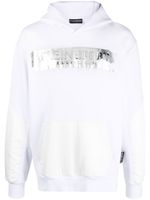 Plein Sport hoodie à logo imprimé - Blanc Plein Sport hoodie à logo imprimé - Blanc