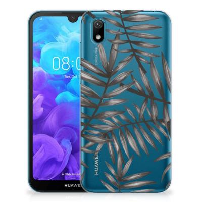 Huawei Y5 (2019) | TPU Case | Leaves Grey Huawei Y5 (2019) | TPU Case | Leaves Grey