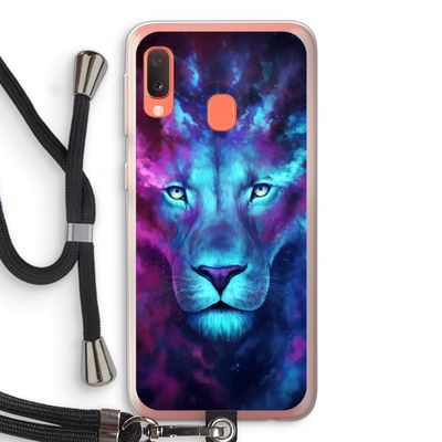 Firstborn: Samsung Galaxy A20e Transparant Hoesje met koord