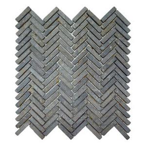 Stabigo Parquet F 1x4.8 Light Grey mozaiek 30x30 cm grijs mat