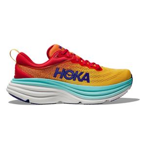 Hoka Bondi 8 hardloopschoenen rood/oranje heren 42