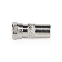 Nedis Satelliet- en Antenne-Adapter | F-Male naar IEC Male | 1 stuks - CSBW41953ME CSBW41953ME - thumbnail