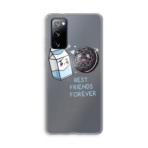 Best Friend Forever: Samsung Galaxy S20 FE / S20 FE 5G Transparant Hoesje