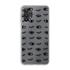Eye pattern #2: Samsung Galaxy A32 5G Transparant Hoesje
