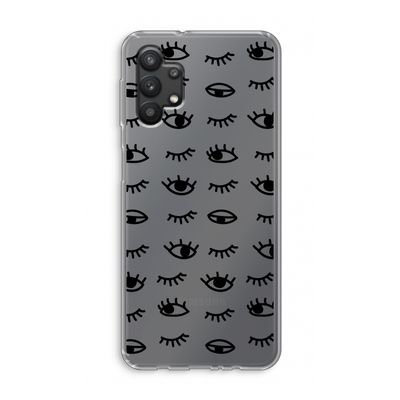 Eye pattern #2: Samsung Galaxy A32 5G Transparant Hoesje