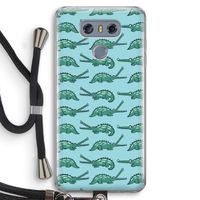 Kroko: LG G6 Transparant Hoesje met koord