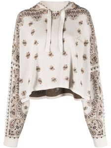 AMIRI hoodie à imprimé cachemire - Tons neutres
