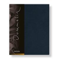 Dommelin Dommelin Hoeslaken Uni Satijn 300TC 540 Nachtblauw 120x200/30