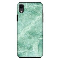 Groen marmer: iPhone XR Tough Case