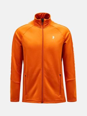 Peak Performance Rider Zip Vest Heren Gold Flame-Gold Flame S