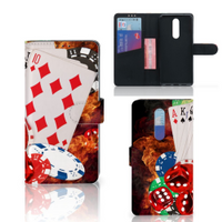OnePlus 7 Pro Wallet Case met Pasjes Casino - thumbnail