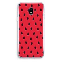 Watermelon: Samsung Galaxy J3 (2017) Transparant Hoesje