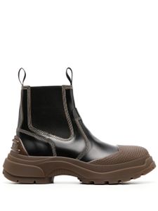 Maison Margiela bottines Alex en cuir - Noir