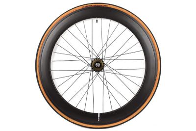Santafixie 60mm Achterwiel + Binnenband + Band - Zwart Classic Santafixie 60mm Achterwiel + Binnenband + Band - Zwart Classic