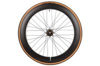 Santafixie 60mm Achterwiel + Binnenband + Band - Zwart Classic Santafixie 60mm Achterwiel + Binnenband + Band - Zwart Classic