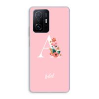 Pink Bouquet: Xiaomi 11T Transparant Hoesje