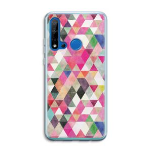 Gekleurde driehoekjes: Huawei P20 Lite (2019) Transparant Hoesje