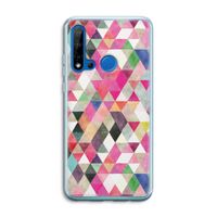 Gekleurde driehoekjes: Huawei P20 Lite (2019) Transparant Hoesje