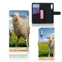 Xiaomi Mi 9 | Telefoonhoesje | Met pasjeshouder | Schaap en Lammetje