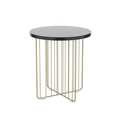 Bijzettafel Vinthera Moa Gouden Metaal 44 x 47,8 cm