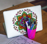 Stickers voor laptop Klassieke mandala - thumbnail