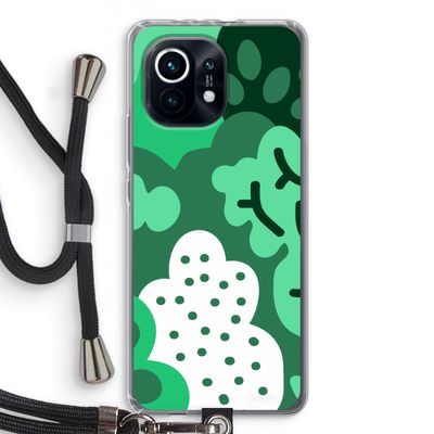 Bushes: Xiaomi Mi 11 Transparant Hoesje met koord