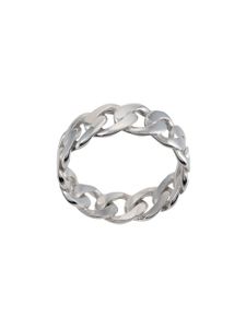 Nialaya Jewelry anneau en maille cheval - Argent