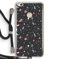 Terrazzo N°16: Huawei Ascend P8 Lite (2017) Transparant Hoesje met koord