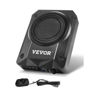 VEVOR Auto-subwoofer onder de stoel 800 W Slank actief subwoofersysteem 203 mm