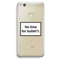 No time: Huawei Ascend P10 Lite Transparant Hoesje